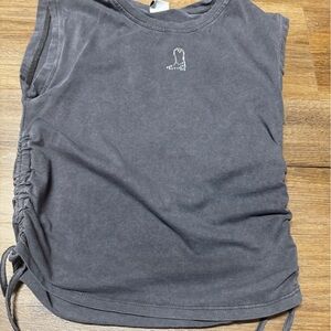 Zara Gray Sleeveless Top